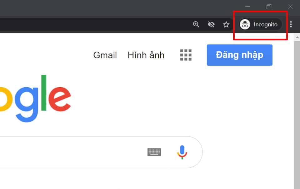 trình duyệt ẩn danh