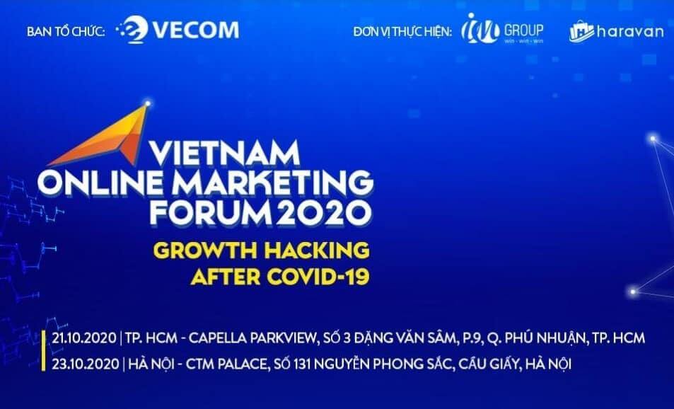 12 nội dung hay trong Vietnam Online Marketing Forum 2020