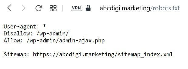 file robots.txt của abcdigi