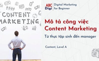 Mô Tả Công Việc Content Marketing Từ Thực Tập, Nhân Viên đến Manager