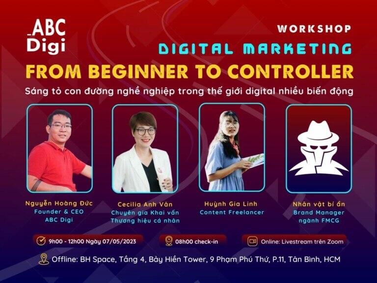 Workshop Digital Marketing From Beginner To Controller