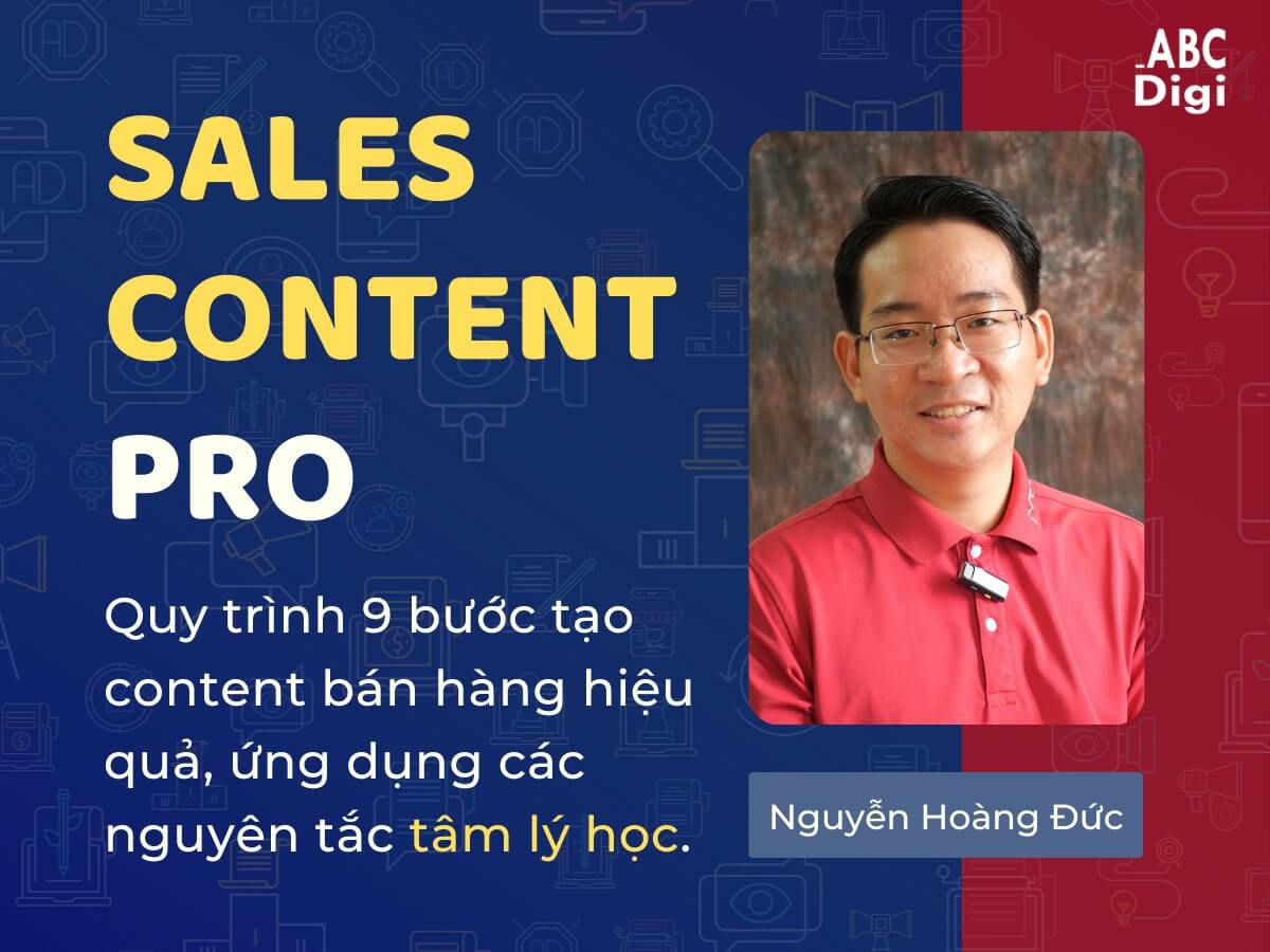 Khoá Học Sales Content Pro