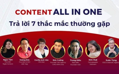 7 Thắc Mắc Thường Gặp Về Khóa Content All in One