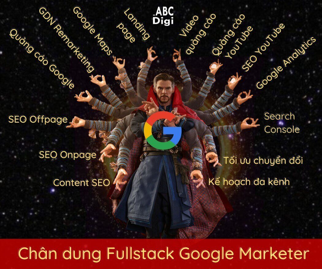 Fullstack google marketer