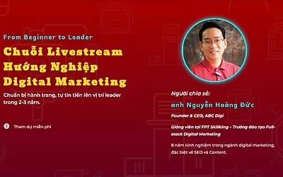 Hình ảnh Error 404 5 Chuỗi Livestream Hướng Nghiệp Digital Marketing – From Beginner to Leader